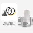 thumbnail image 2 of Washer Lid Lock Assembly W11307244 W10682535 Fit for Whirlpool Kenmore Maytag Amana Washing, 2 of 7