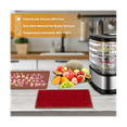 Silicone Dehydrator Sheets with Edge, Fruit Leather Trays for Liquid