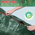 thumbnail image 5 of Lapalife Christmas Tree Storage Bag, Fits Up to 9ft Disassembled Tree Waterproof Holiday Artificial Tree Storage Case with Zipper and Handles, 5 of 6