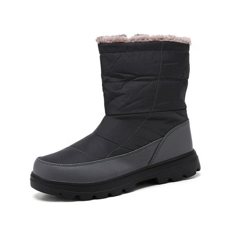 

Lopsie Women s About Puffy Mid Boot - Heavy Rain Light Snow - Waterproof Heavy soled uggs Army men and women boots