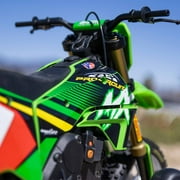 Losi RC Motorcycle Promoto-MX 1/4 Motorcycle Ready-To-Run Combo Includes Battery and Charger Pro Circuit LOS06002 Green Other Gas Tank Motorcycle etc.