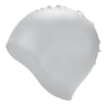 thumbnail image 1 of Uxcell Gorro de Natación de Silicona 1-Pack para Mujeres y Hombres, Sombrero de Natación Impermeable No Deslizante Duradero [Plateado], 1 of 6