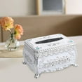 thumbnail image 4 of Light Luxury Tissue Box Decor Elegant Design Napkin Organizer Tissue ers Bedroom Toilet Hotel C, 4 of 6