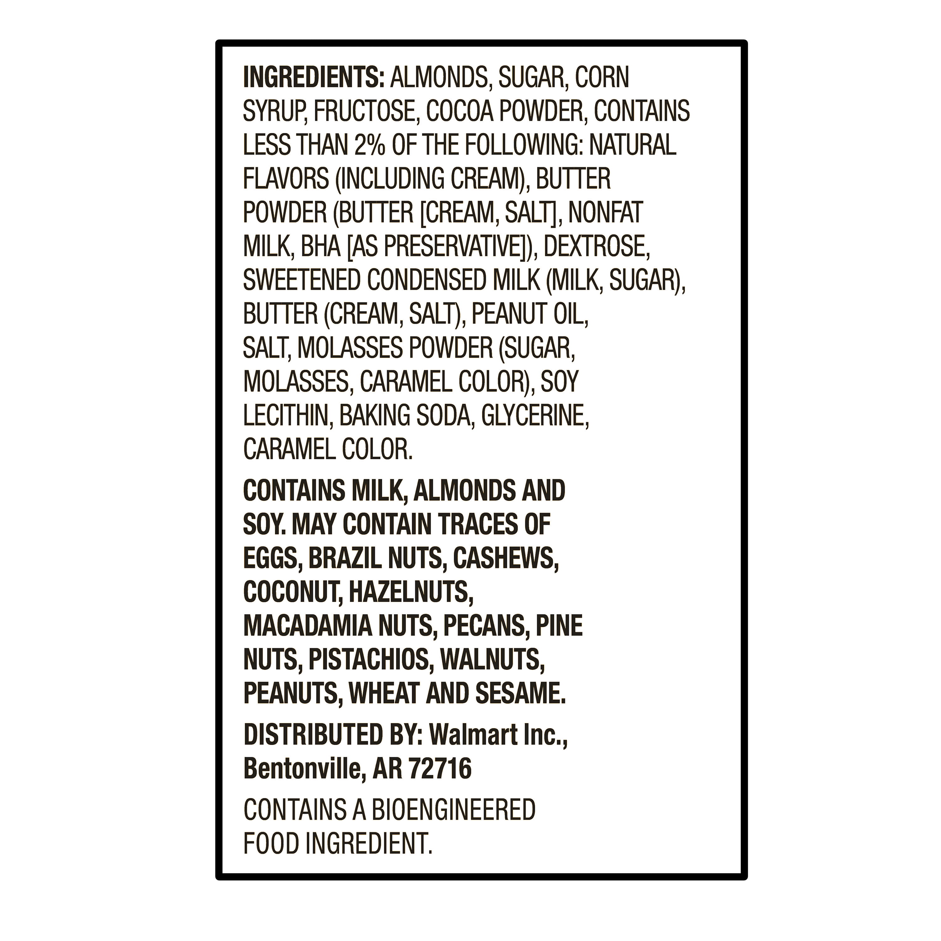 Great Value Cocoa Roasted Almonds, 14 oz