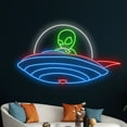 thumbnail image 5 of Handmadetneonsign Alien UFO Led Sign, Alien UFO Neon Light, Alien UFO Neon Sign, Alien Led Light, 5 of 5