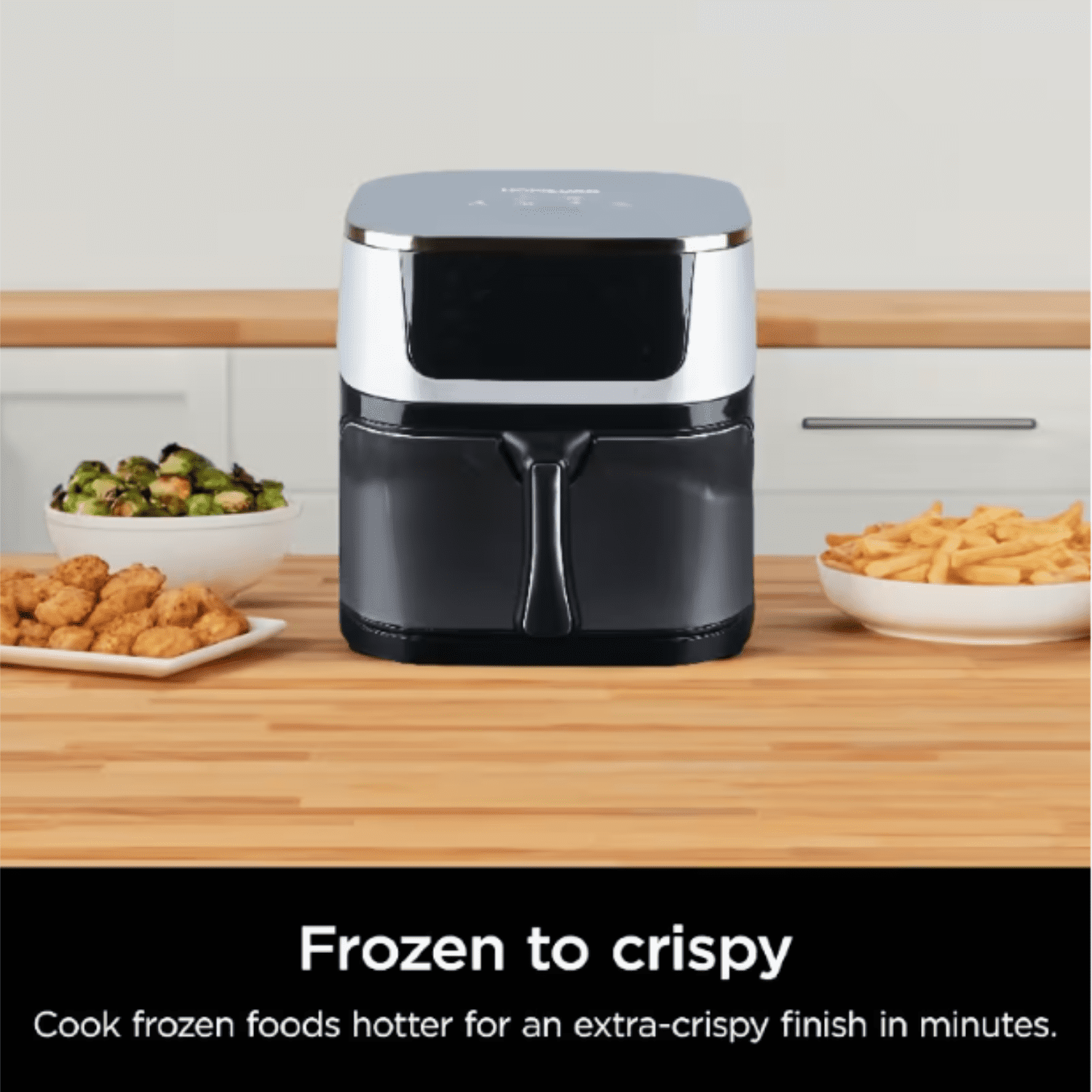 [Smart Air Fryer Oven] Large Capacity | 1pc Smart Cooking Programs, Multifunctional Electric Fryer, Household Kitchen Appliance with Electronic Touch Control-Perfect For Quick & Easy Meals