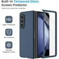 thumbnail image 4 of for Samsung Galaxy Z Fold 5 Full Body Case, with Built-in Screen Protector & Support Wireless Charging Slim Protective Phone Case for Samsung Galaxy Z Fold 5 5G, Blue, 4 of 14