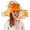 Orange, variant on Tea Party Hats for Women Easter Women's Fascinator Bridal Tea Party Wedding Hat