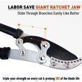 thumbnail image 3 of Loppers for Tree Trimming Heavy Duty, 30"  Branch  for Gardening, Manual Tree Trimmer with 2 Inch  Capacity, 3 of 6