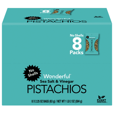 Wonderful Pistachios, Salt & Pepper Flavor, 48 Ounce - Walmart.com