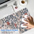 thumbnail image 4 of Long Mouse Pads for Desk,Pioneer Flower Floral Print Pattern Desk Mats on Top Of Desks, Desk Mouse Pad Extra Large with 3mm Non-Slip Base and Stitched Edge for Gaming,Office,Work,Home 31.5"x15.7", 4 of 6