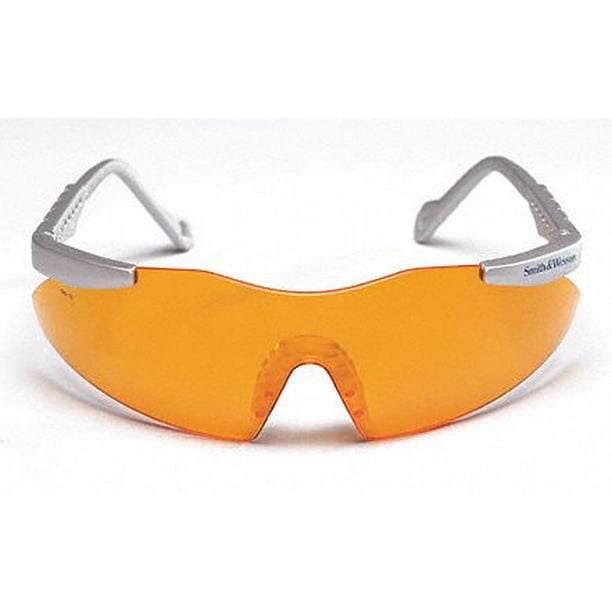 Smith & Wesson® Magnum 3G ScratchResistant Safety Glasses, Orange Lens