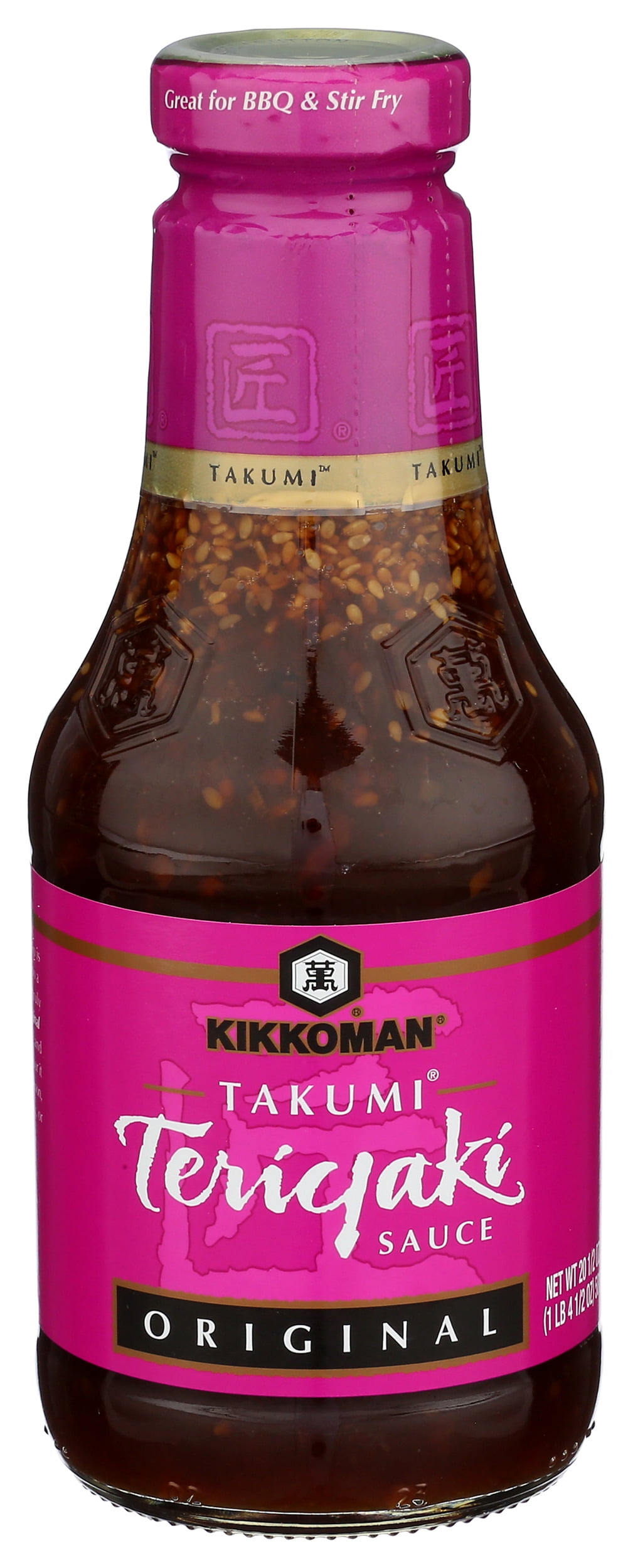 Pack of 6, Kikkoman Takumi Teriyaki Sauce Original, 20.5 oz