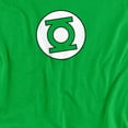 thumbnail image 2 of Green Lantern Circle Kids T Shirt (Large) for Youth Toddler Boys and Girls, Kelly Green, 2 of 5