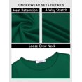 thumbnail image 6 of Arshiner Thermal Underwear for Kids Long Johns Girls Base Layer Top and Bottom Set, 6 of 6