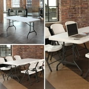 Lifetime 6 Commercial Grade High-Quality Folding Table, White