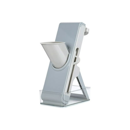 

Chopping Tool Manual Multifunctional Potato Slicer Shredder Practical Kitchen Tools Restaurant Fruit Carrot Onion Machine Gray