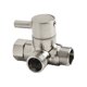 thumbnail image 4 of 3 Way Tadapter G12 Shower Head Bracket Mount Valve Splitter Diverter Connector Robust Construction for Long lasting Use, 4 of 11