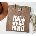 thumbnail image 2 of Eat The Rich Shirt – Anti-Capitalism Comfort Colors Tee, Social Justice & Climate Change Liberal Shirt, 2 of 8