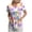 Light Yellow, variant on GEWSEY Scrubs for Women V Neck Short Sleeve Animal Print Nursing Uniform Top with Pockets - Stretch Medical Scrub Shirt (Light Purple, S)