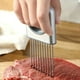 thumbnail image 3 of Ablandador de Carne de Acero Inoxidable, Metal Fuerte, Carne de Cerdo para Manipular, Herramienta de Aguja para Ablandador de Carne Negra para Ablandar Bistec, 3 of 5