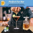thumbnail image 2 of 1 Pc 45x30cm Direct Bar Mat Non-slip Dish Drainer Mat For Bar Cocktail Kitchen, Suitable For Bar Or Home Use, Used For Fixing Wine Glasses, 2 of 5