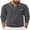 Dark Gray, variant on Knit Polo for Men Long Sleeve Collared Sweater Polo Business Casual Polos with Pocket