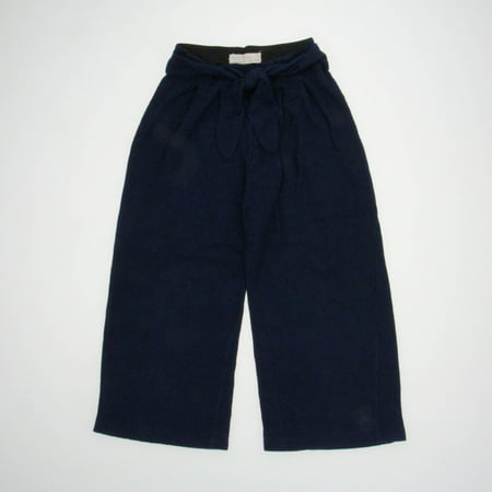 

Pre-owned Zara Girls Navy Pants size: 7 Years