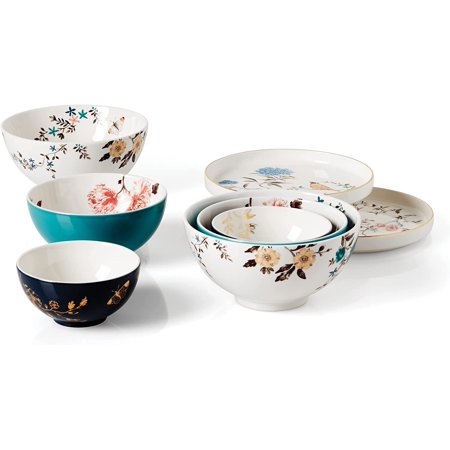 

Sprig & Vine Luna Nesting Dinnerware Set 9.81 White