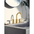 thumbnail image 1 of Moen T6222BG CIA Collection Bathroom Faucet, Brushed Gold, 1 of 8