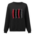 thumbnail image 3 of Gibobby Sudaderas para mujer oferta Sudadera de Halloween para mujer playera de manga larga informal sin botones para otoño día festivo(Negro,G), 3 of 4