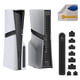 thumbnail image 1 of Juego de tapones antipolvo compatibles con la consola PS5 / Slim / Pro; aptos para las ediciones con disco y digital; kit de tapas antipolvo para puertos, 1 of 9