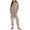 Khaki, variant on Umfun Pants for Women, Jumpsuits for Women, Solid Casual Loose Fitting Jumpsuit Long Sleeved V-neck Jumpsuit Casual Pajama Pocket Jumpsuit Army Green S