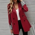 thumbnail image 1 of AXXD Blazer Long Cardigan Winter Coats For Girls Teacher Crew Neck Loose Fitting Pullover Outdoor Elegant Tops For Reduced Price, 1 of 5