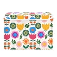 thumbnail image 7 of Yayeee Collapsible Cube Storage Bin with Lid Fabric Closet Decorative Basket with Handles, Colorful Abstract Flowers, 7 of 7