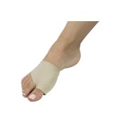 Silipos 92782 Deluxe Gel Bunion Sleeve - One Size Washable Forefoot Cushion Bunion Support Sleeve with Mineral Oil Gel Pad Foot Pain Relief