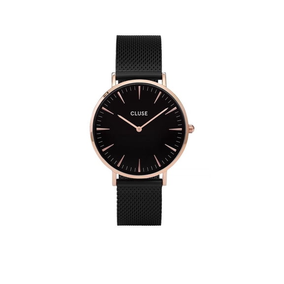 Cluse La Bohme Women's Quartz Black Stainless Steel Watch CL18034