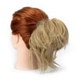 thumbnail image 3 of LELINTA Messy Bun Hair Tousled Updo Hair Piece Scrunchies Synthetic Wavy Bun Extensions Rubber Band Elastic Scrunchie Chignon Instant Ponytail for Women (44g), 3 of 7