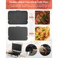 thumbnail image 4 of Grill prensa para panini CATTLEMAN CUISINE 1600W 6 en 1, 4 of 9