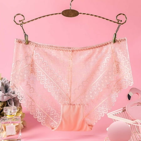 

Ykohkofe Women s Comfortable Playful High Waist Hollowed Out Sexy Underwear