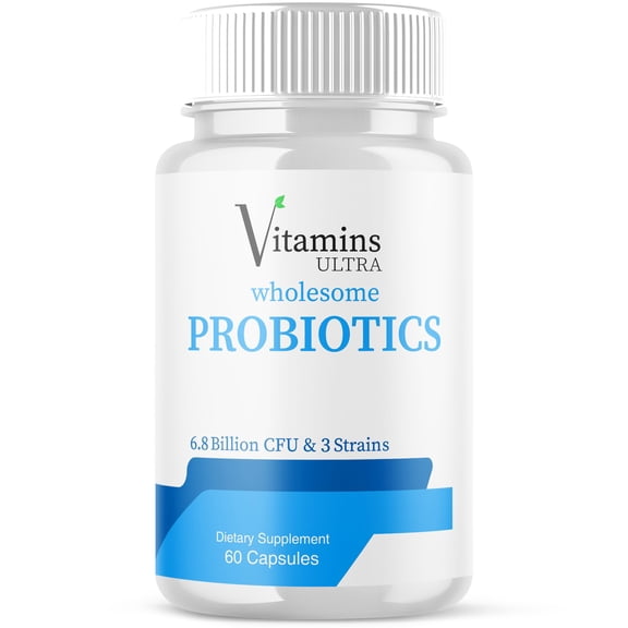 Vitamins Ultra Wholesome Probiotics 51 Billion CFU and 18 Strains for Women Men