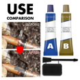 thumbnail image 5 of AB Glue Casting Glue Steel Metal Glass Ceramics Welding Trachoma Stomatal Crackle Repair Adhesive Industrial Repair Glue 25+25g, 5 of 5