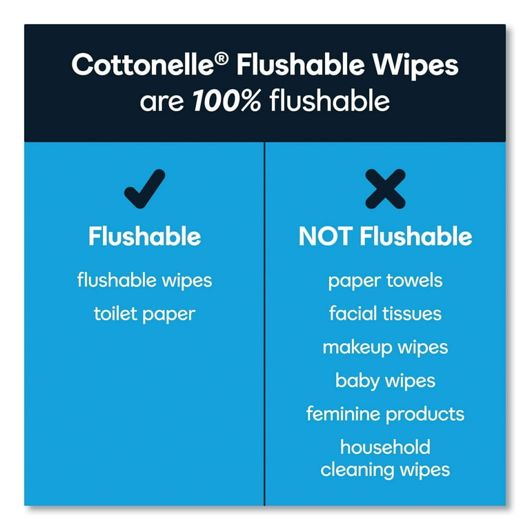 Fresh Care Flushable Cleansing Cloths, 1-Ply, 3.75 x 5.5, White, 42/Pack Fresh Care Flushable Cleansing Cloths, 1-Ply, 3.75 x 5.5, White, 42/Pack