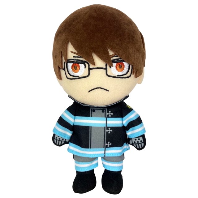 Great Eastern Entertainment Fire Force - Peluche uniforme de bombero Takehisa de 8.0 in de alto