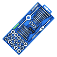 thumbnail image 1 of Thread Cutting Kit 40Pcs Metric Tap Die Set with Plastic Shell Thread Cutting Kit (Small Frame) Injection Molding, 1 of 6