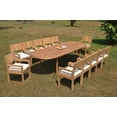thumbnail image 4 of Wholesale Teak 13-Piece Teak Extendable Dining Furniture Set Natural, 4 of 4