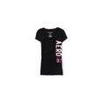 thumbnail image 1 of Camiseta adornada Aeropostale Vertical Nyc 87 para mujer negro mediano, 1 of 1