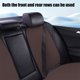 thumbnail image 5 of Cojín de respaldo para asiento de coche con ventilación, cojín de verano cómodo y fresco, utilizado en diversos escenarios, adecuado para todas las estaciones, fundas de asiento de esponja, 5 of 7