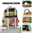 thumbnail image 3 of FORMRS Mini Backpack Purse for Women Travel Daypack Casual Shoulder Bag, Vibrant Tomatoes, 3 of 7