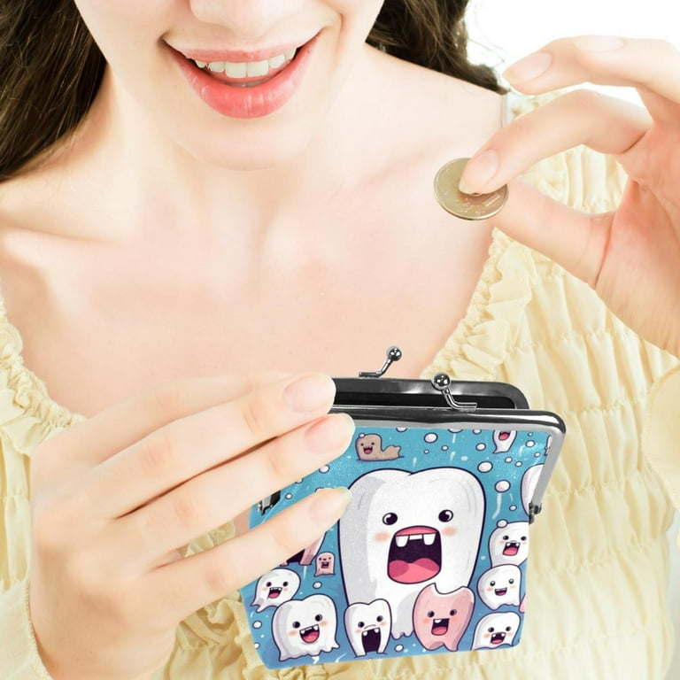 Teeth coin purse outlet